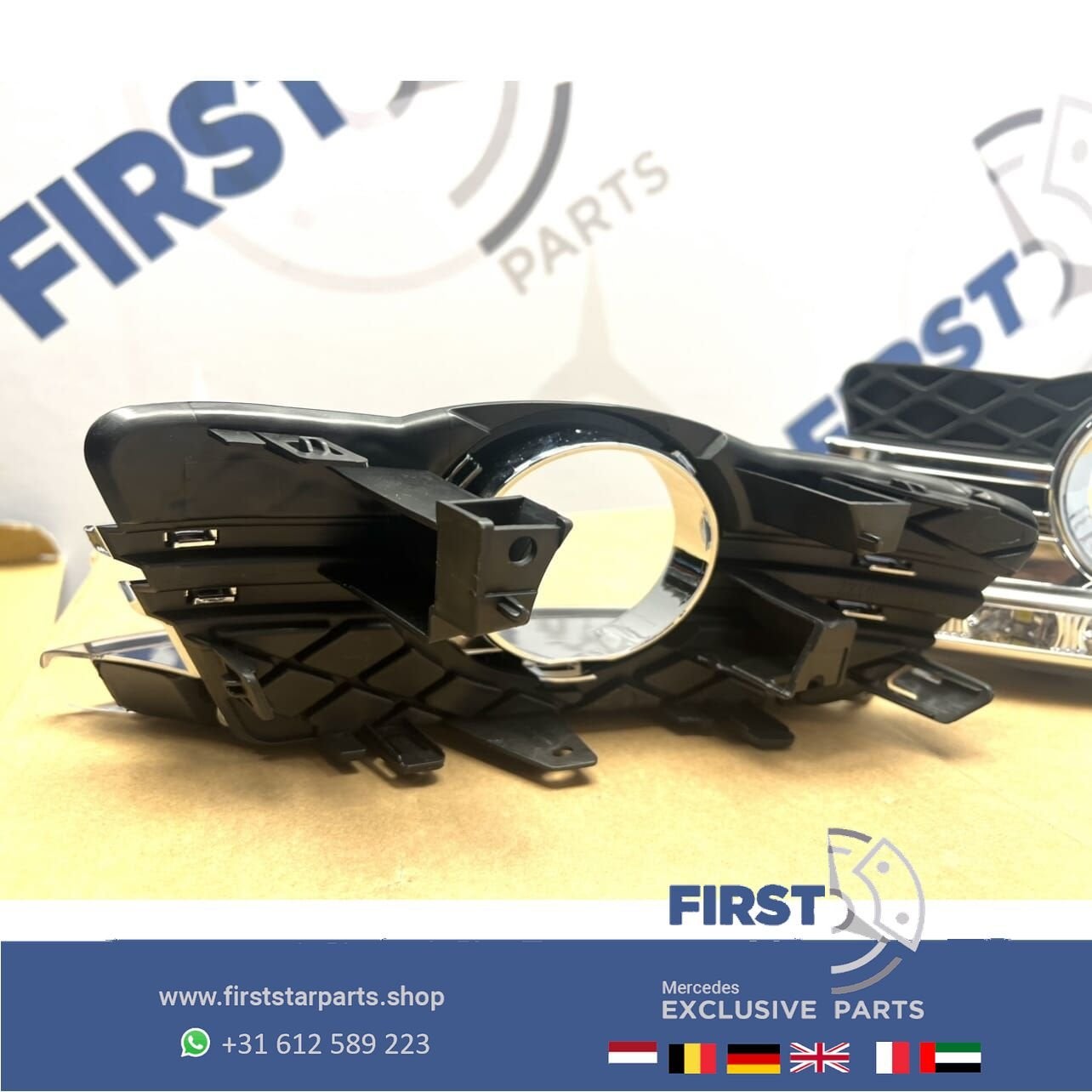 W204 AVANTGARDE LED dagrijverlichting LR SET Mercedes C Klas, Utilisé, -, -, Enlèvement ou Envoi