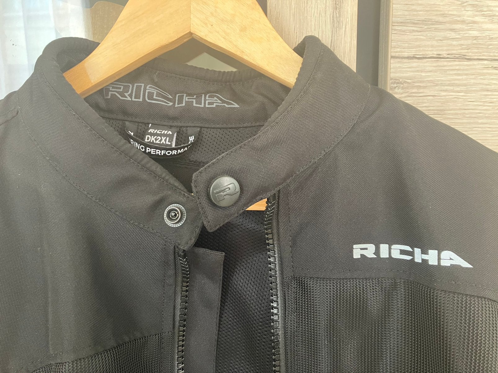 VESTE MOTO RICHA (S - M) AVEC PROTECTIONS COUDES ET ÉPAULES, Enlèvement, Comme neuf