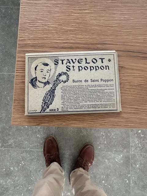 set de cartes postales | Stavelot St Poppon, Collections, Enlèvement ou Envoi, Non affranchie, Luxembourg