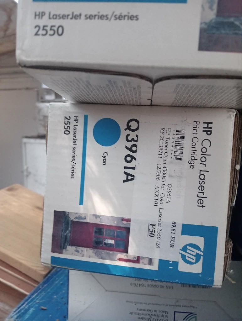 TONER HP Color LaserJet Q3961A - Cyan, Informatique & Logiciels, Fournitures d'imprimante, Enlèvement ou Envoi, Toner