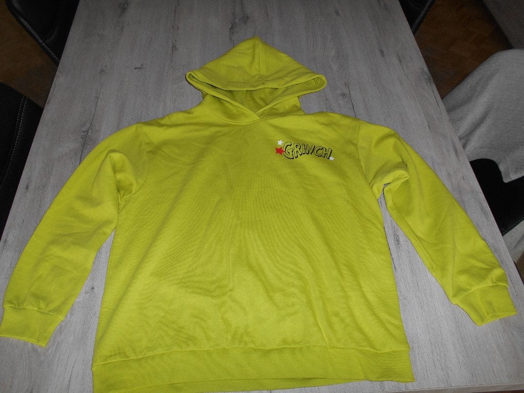 kerst hoodie van the grinch maat m, Ophalen of Verzenden, Zo goed als nieuw, Maat 38/40 (M)