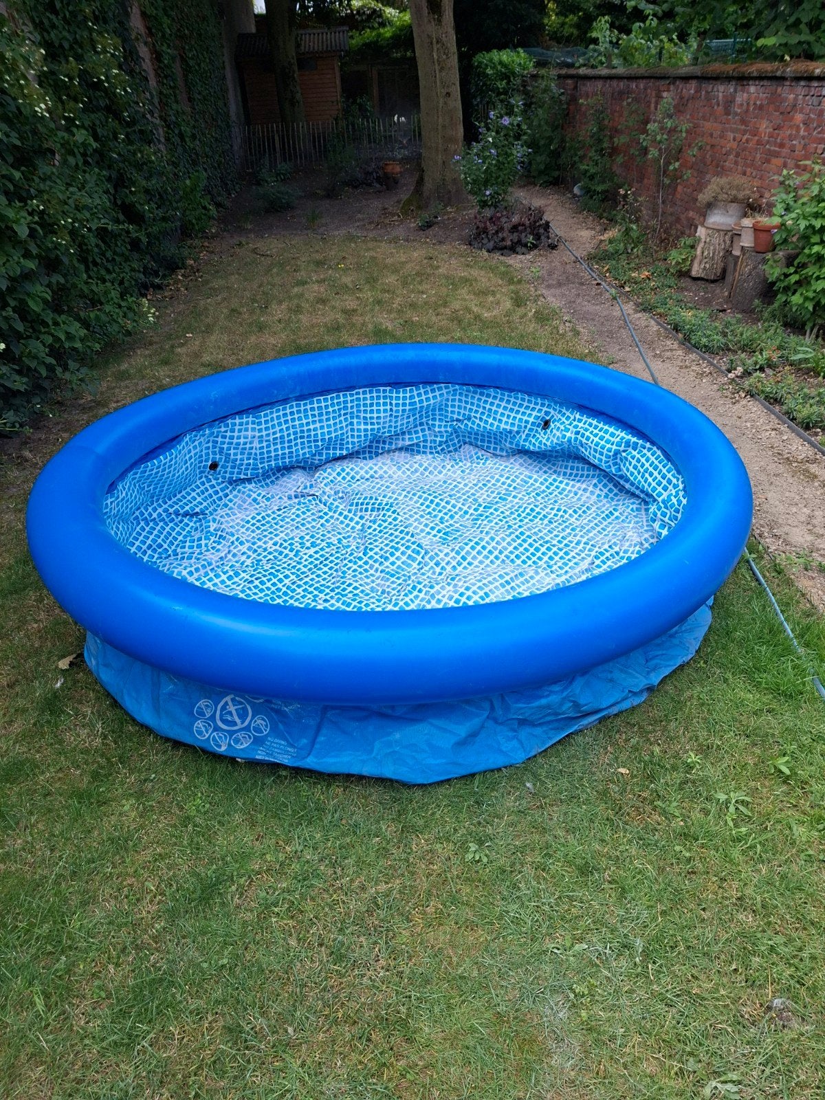 opblaasbaar zwembad Intex easyset, Tuin en Terras, Zwembaden, Ophalen, Opblaaszwembad, Rond, Zo goed als nieuw