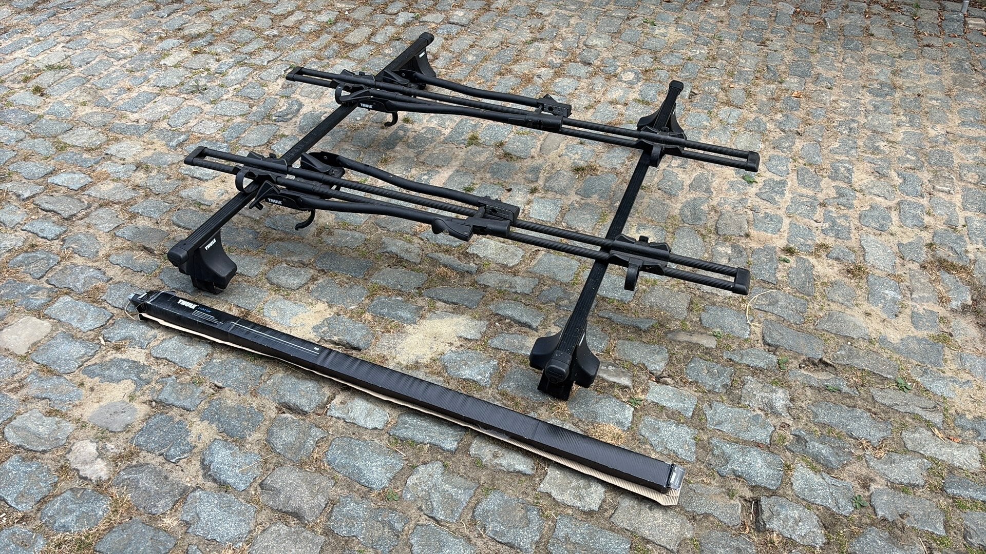 Thule Allesdrager dakdrager fietsendrager, Ophalen