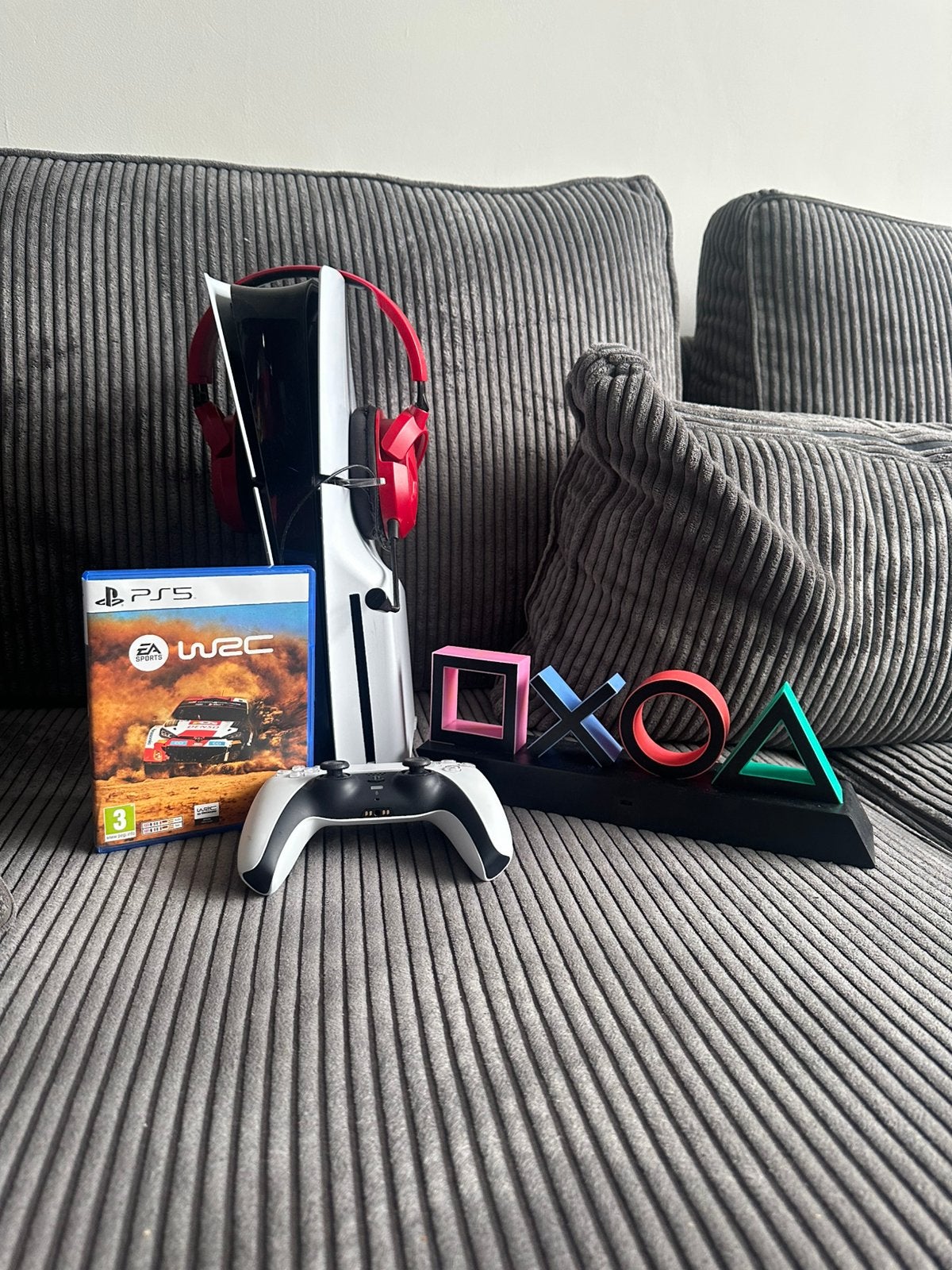 PS5 Slim Disc bundel, Games en Spelcomputers, Ophalen, Zo goed als nieuw, Playstation 5