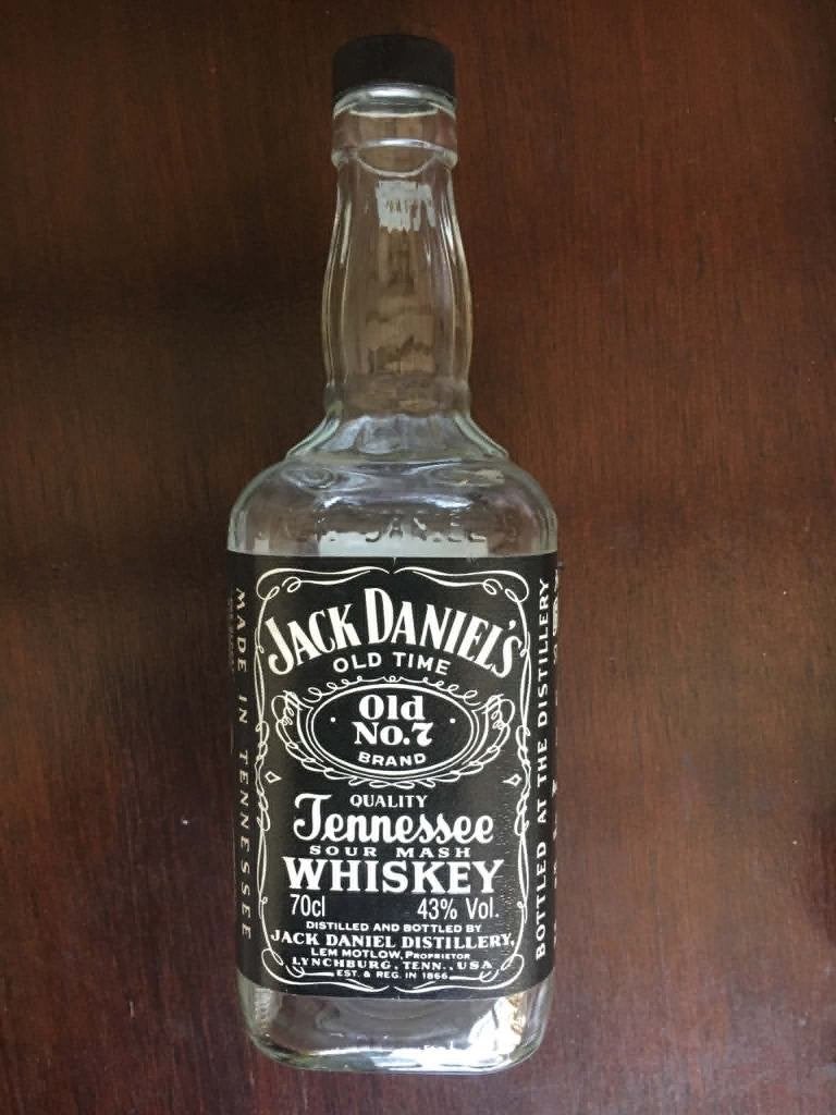 Lege Fles Jack Daniel's Whiskey, Ophalen, Gebruikt, Overige typen