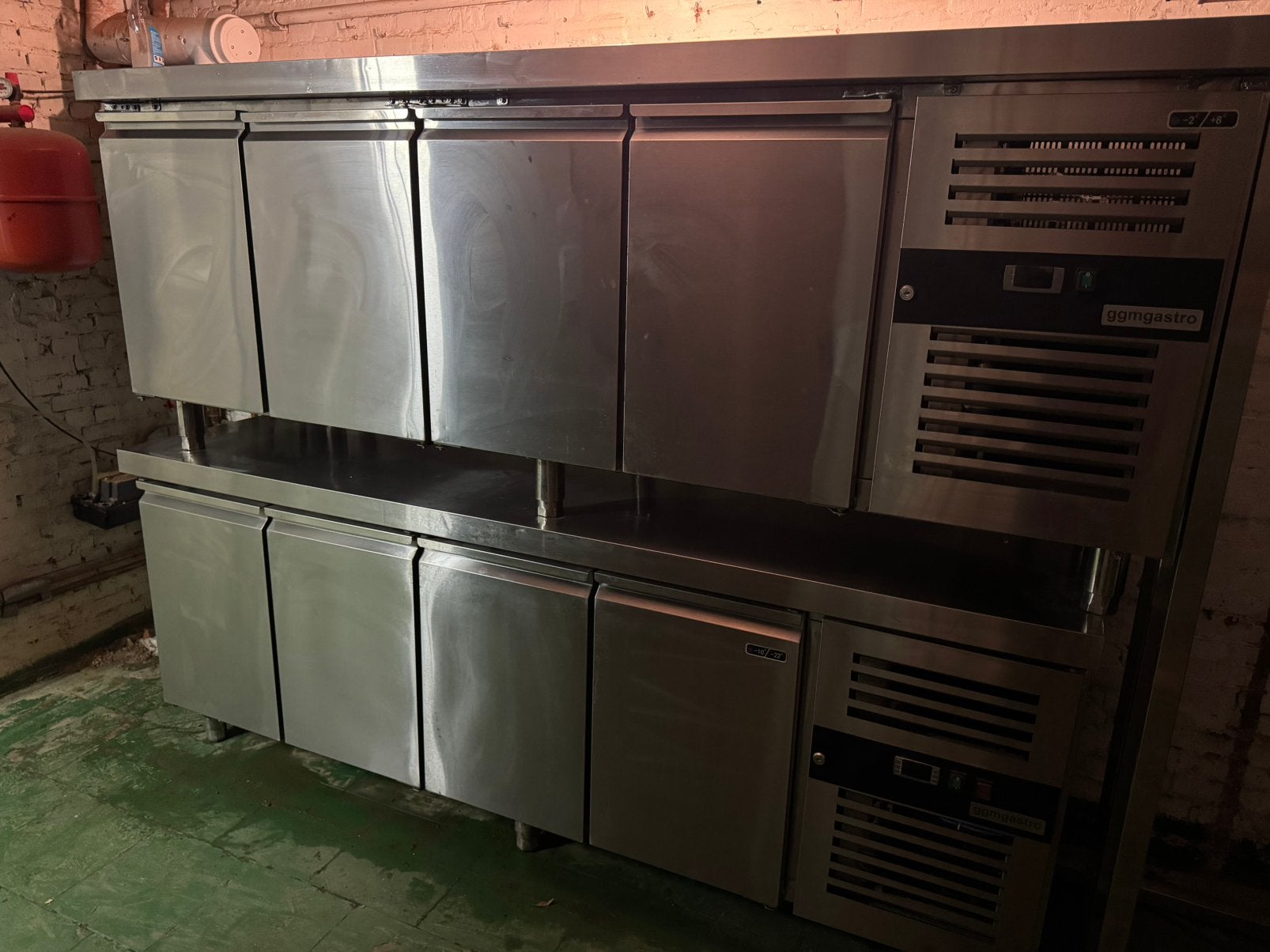 Koelwerkbank ggm gastro, Ophalen