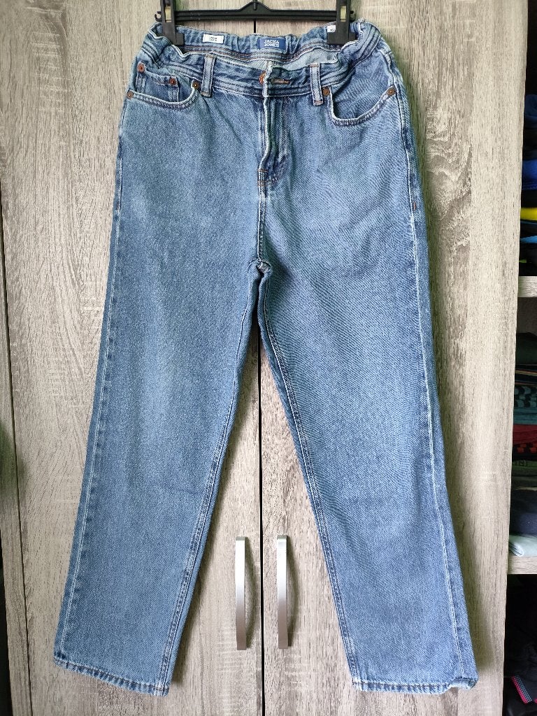 Loose fit jeans mt 164, Kinderen en Baby's, Ophalen of Verzenden, Gebruikt, Jongen, Broek