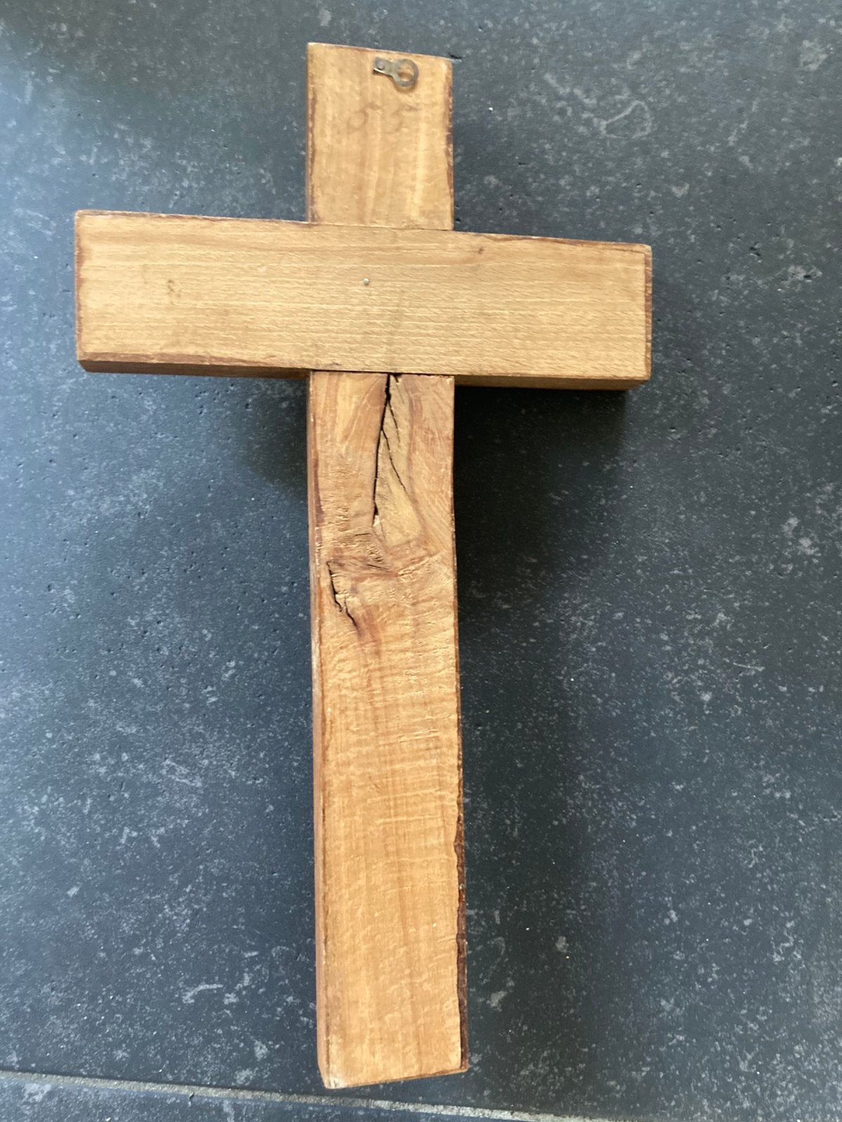 Houten kruis met Jezusbeeldje, Collections, Enlèvement, Comme neuf