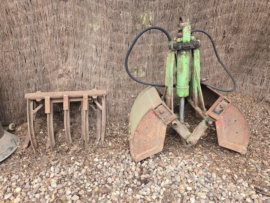 Hydraulische grijper, Zakelijke goederen, Ophalen