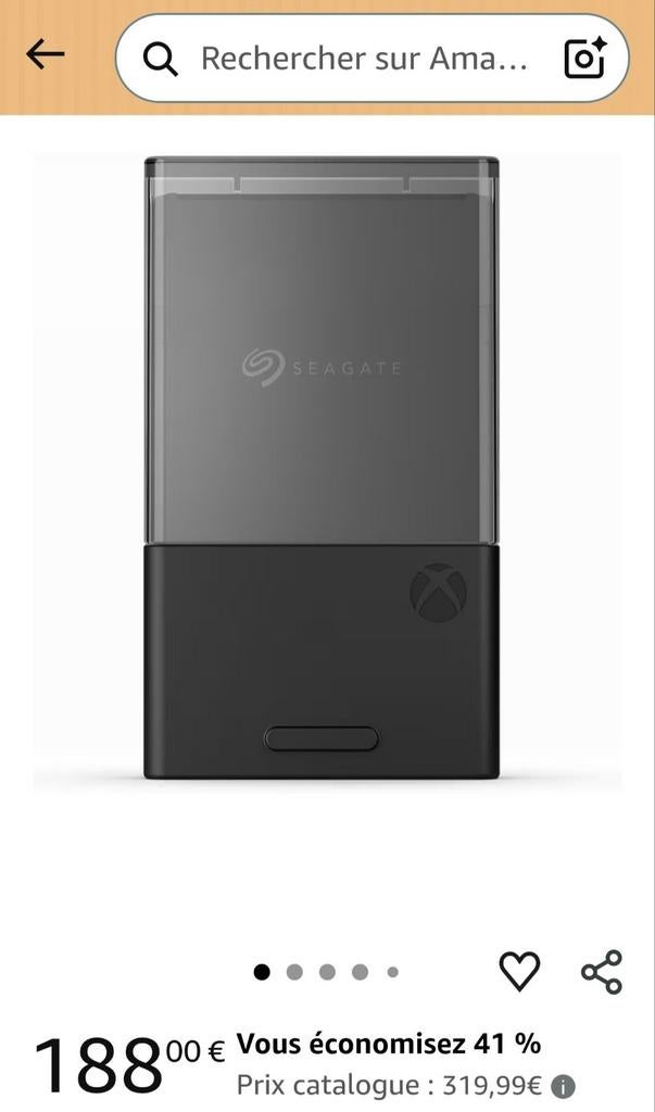 Extension de mémoire pour XBOX