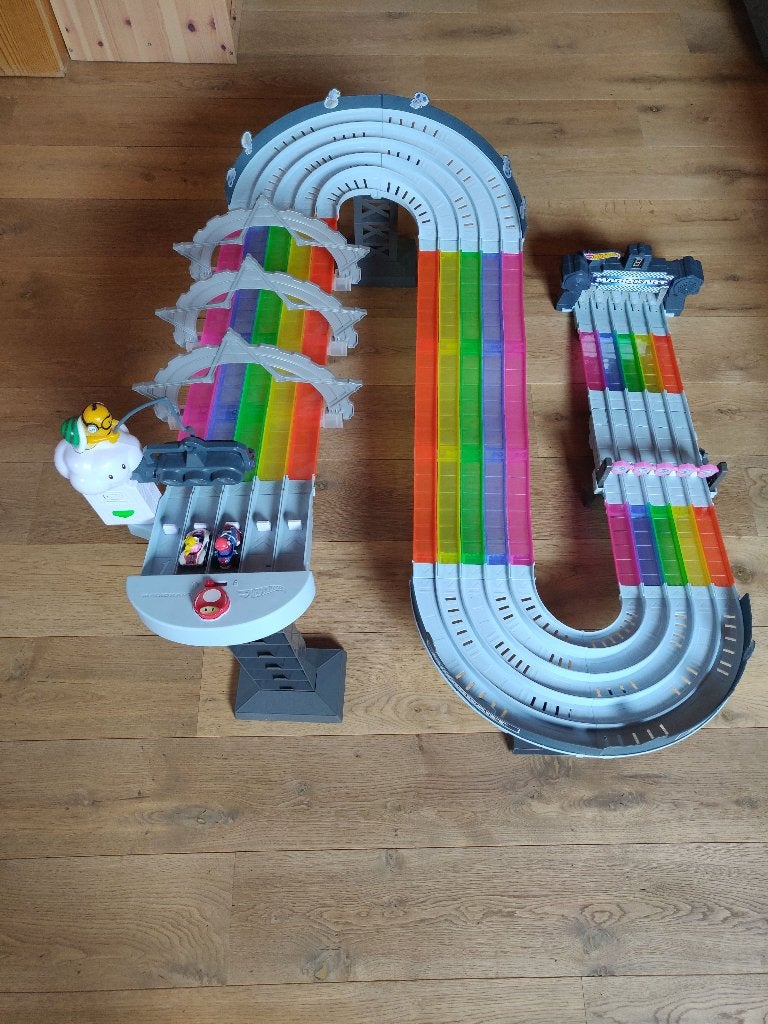 Mario Kart racebaan, Kinderen en Baby's, Ophalen, Zo goed als nieuw, Racebaan, Hot Wheels