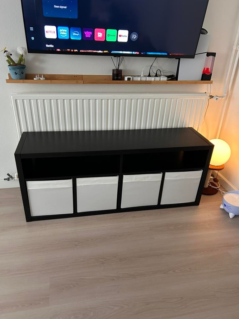 Kallax kast te koop, Ophalen, 100 tot 150 cm, Zo goed als nieuw, Minder dan 100 cm