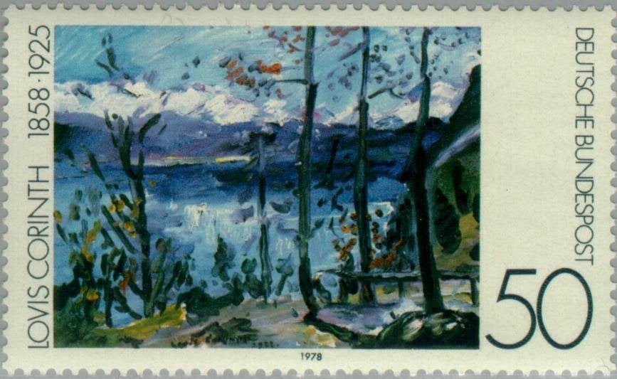 Y&T 837-839 - Michel 986-989 - Schilderijen - 1978 - XXX, Postzegels en Munten, Postzegels | Europa | Duitsland, Ophalen of Verzenden