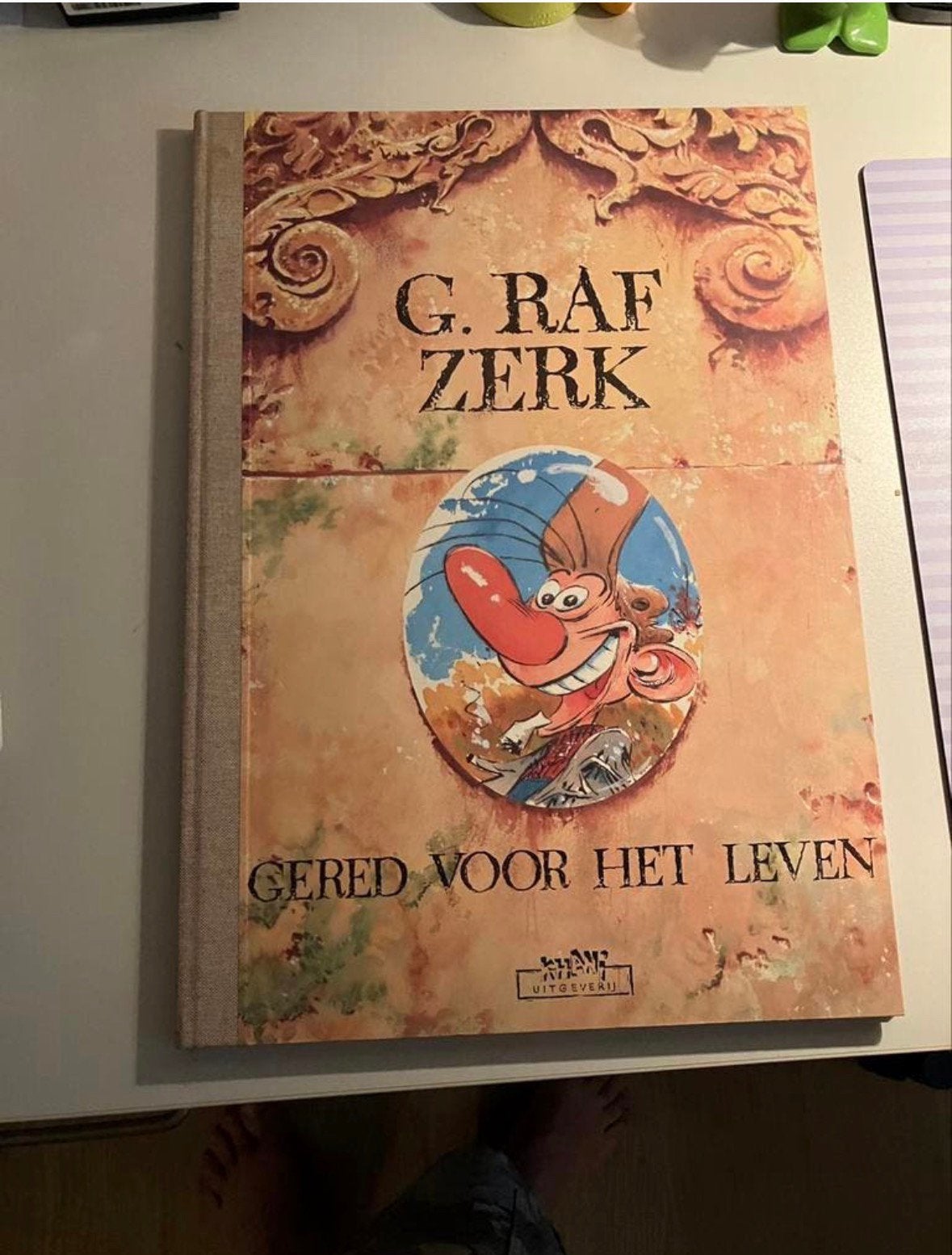Grote luxe khani G. Raf Zerk - gered voor het leven, Boeken, Ophalen of Verzenden