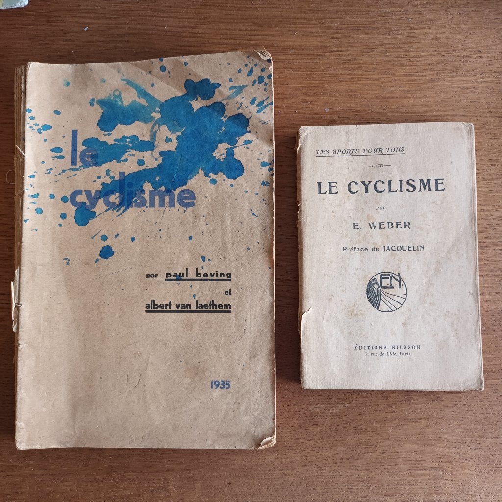 Histoire du cyclisme, Paul Beving en Albert van Laethem, Enlèvement ou Envoi, Course à pied et Cyclisme, Utilisé
