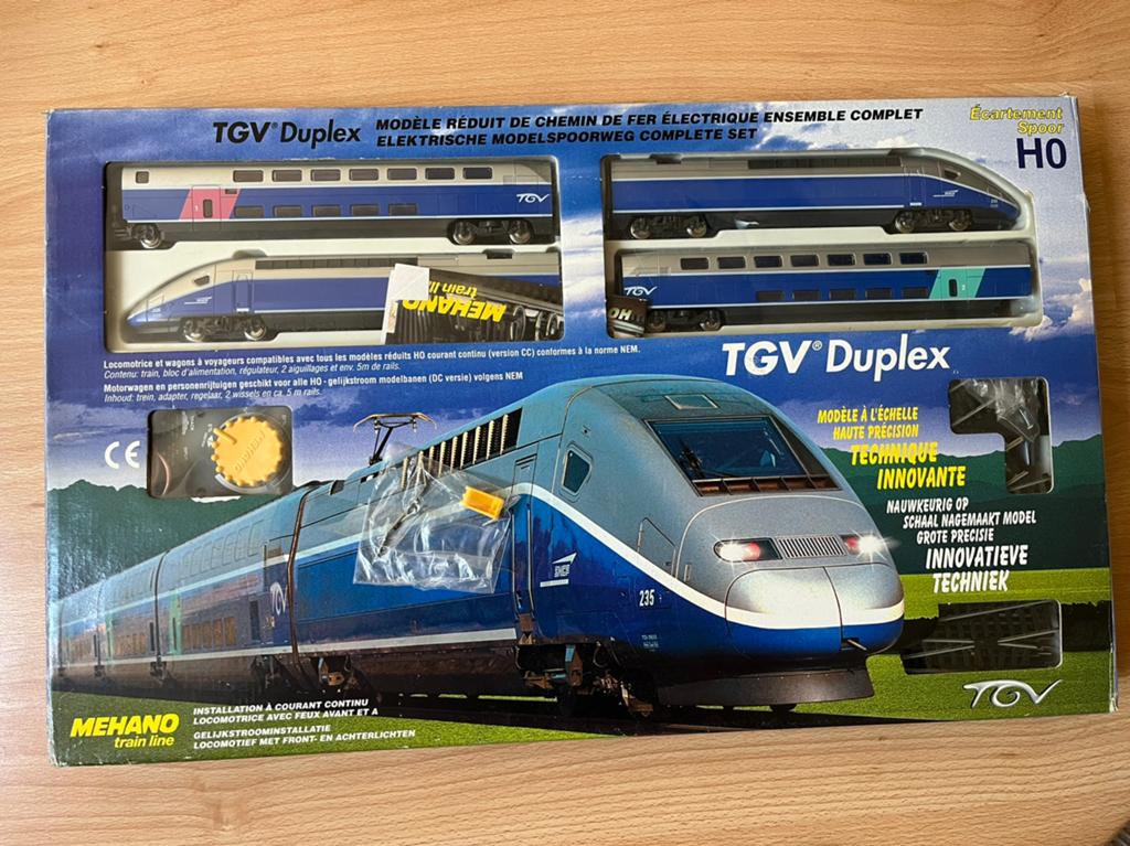 TGV Duplex (modeltrein), Ophalen, Zo goed als nieuw