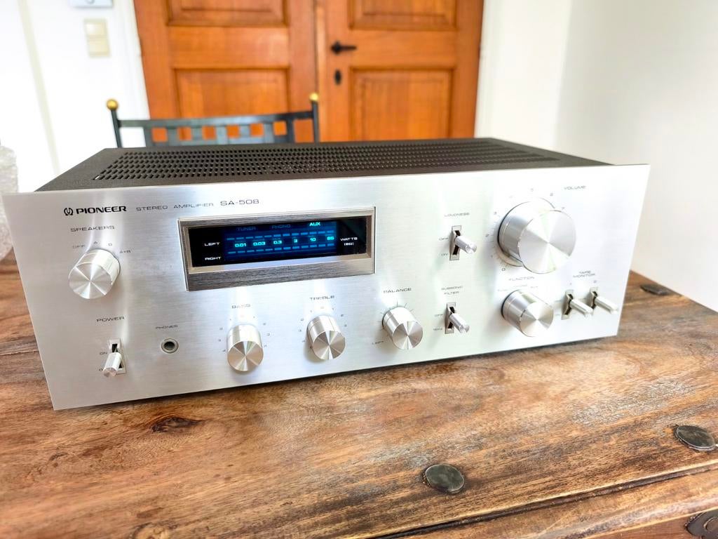 PIONEER SA-508, hifi-versterker, audiofiele kwaliteit., Audio, Tv en Foto, Versterkers en Ontvangers, Ophalen, Pioneer
