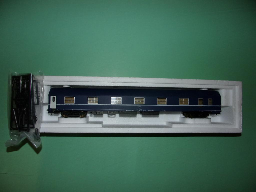 RIVAROSSI autobedden MU 1964 blauw NMBS 3603 NIEUW, Overige merken, Gelijkstroom, Ophalen of Verzenden, Nieuw
