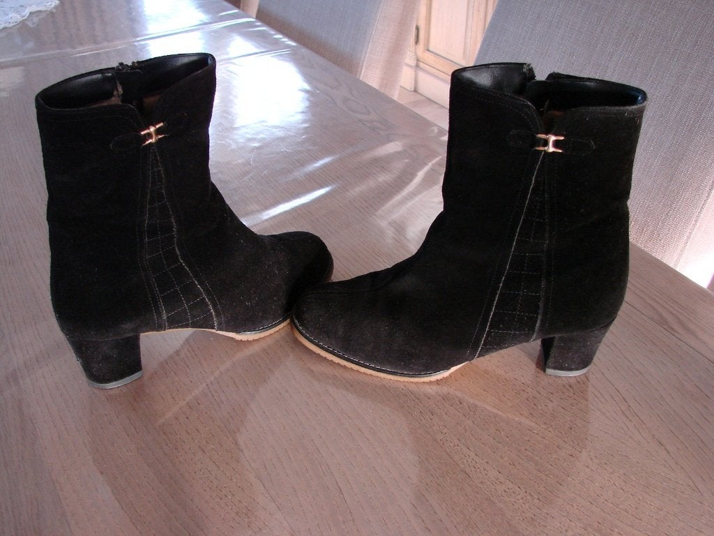 korte dames laarzen maat 39  (winter), ANDERE, Zwart, Lage of Enkellaarzen, Ophalen of Verzenden