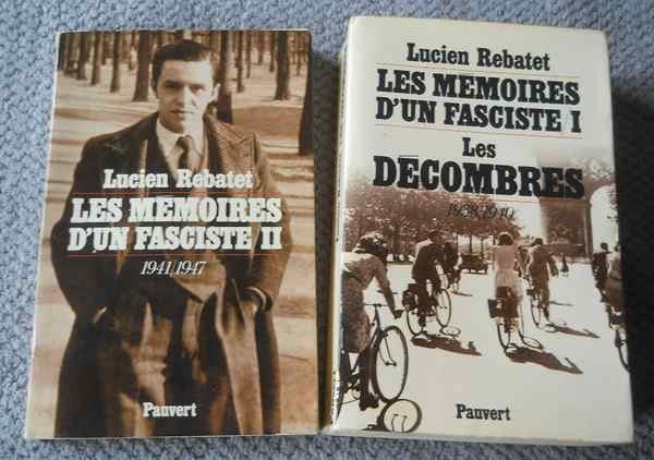 Les mémoires d'un fasciste (2 tomes) (Lucien Rebatet), Enlèvement ou Envoi
