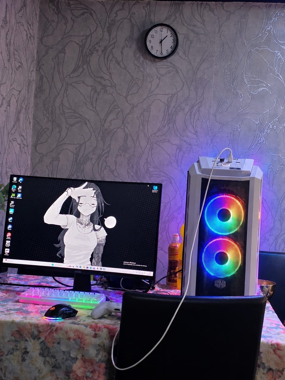 gaming pc setup rtx 3060ti 16GB rammRyzen 7 5800x 1.5TB top, Ophalen of Verzenden, Gaming