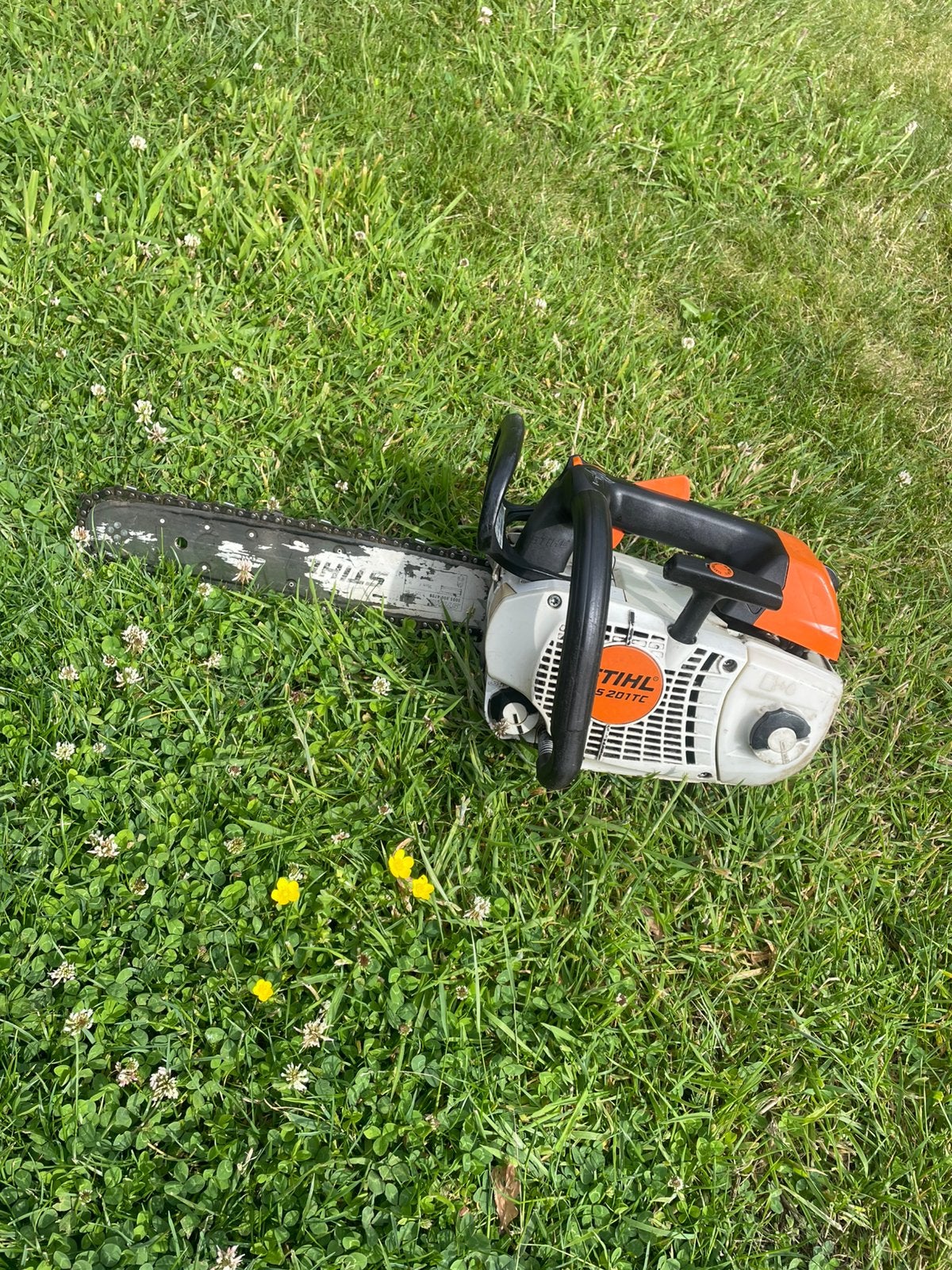 Stihl ms 201 tc, Tuin en Terras, Ophalen of Verzenden, Zo goed als nieuw