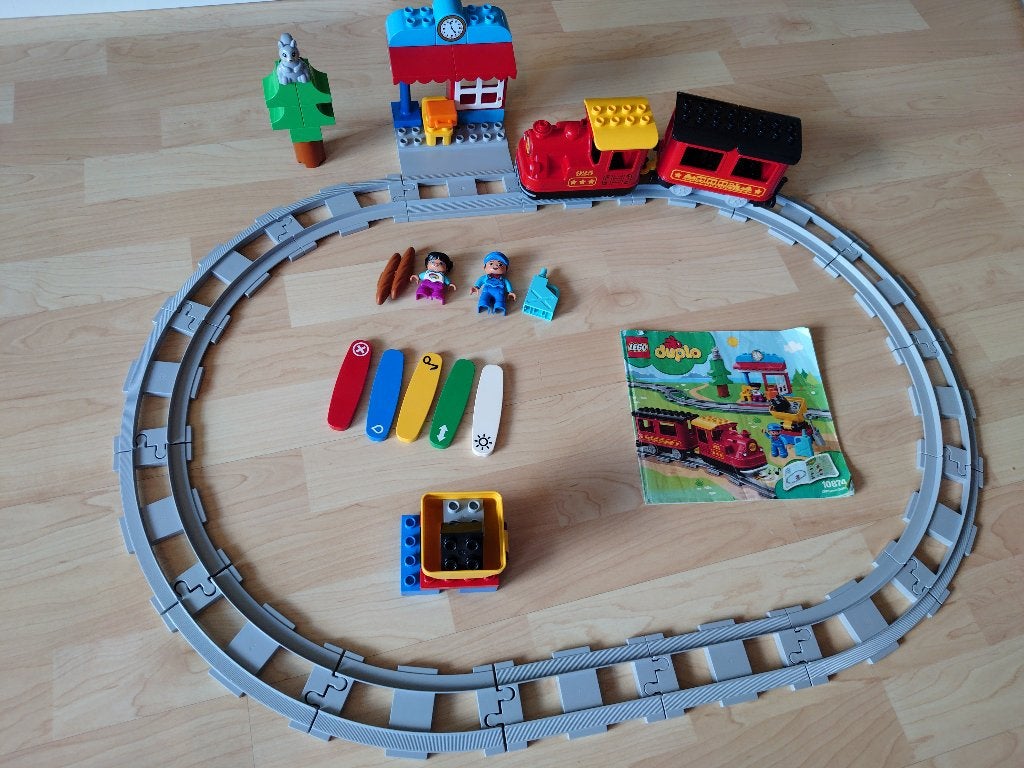 Duplo trein sets: 10874 / 10875 / 10872 / 10882, Kinderen en Baby's, Ophalen, Compleet, Zo goed als nieuw, Duplo
