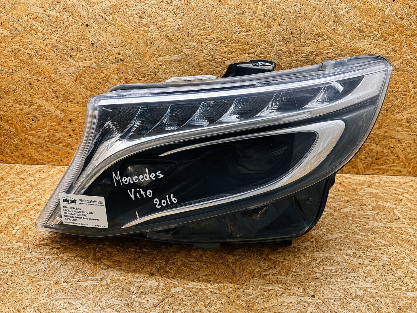 KOPLAMP LINKS FULL LED MERCEDES W447, Ophalen, Gebruikt, Mercedes-Benz