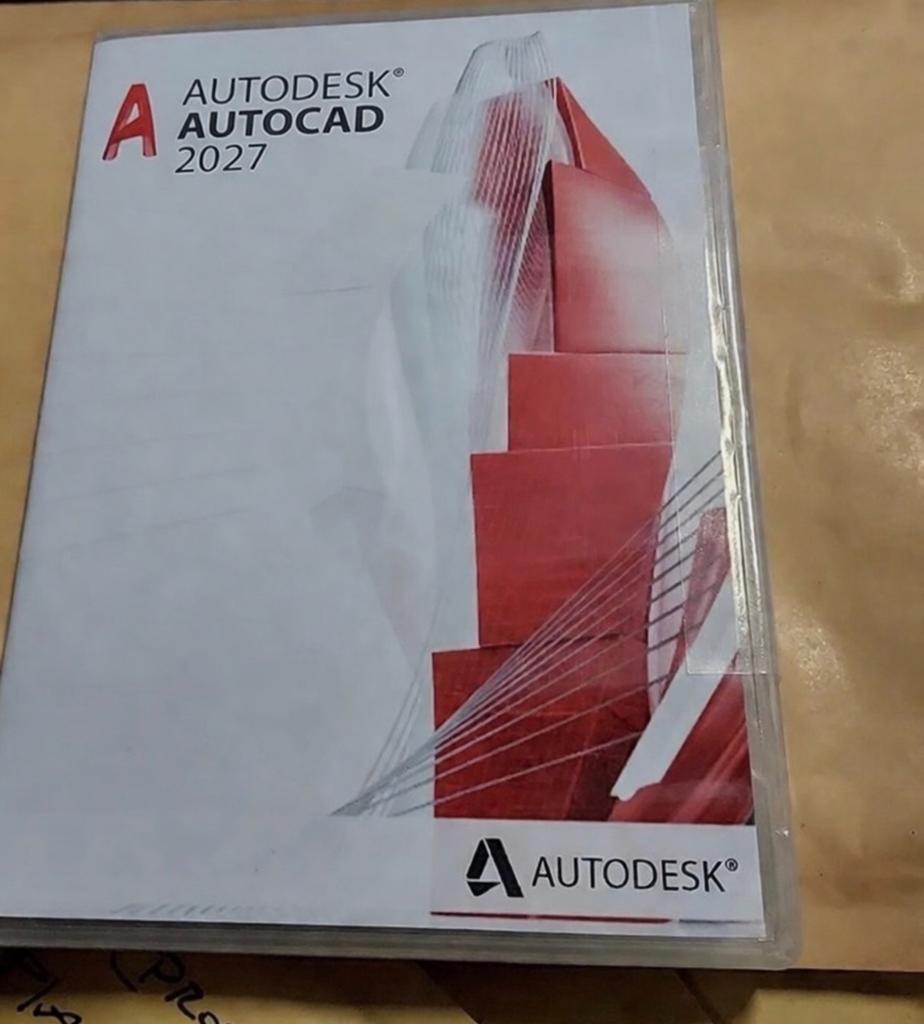 Autocad 2027 origineel exemplaar met permanente licentiecode, Computers en Software, Verzenden, Zo goed als nieuw, Windows
