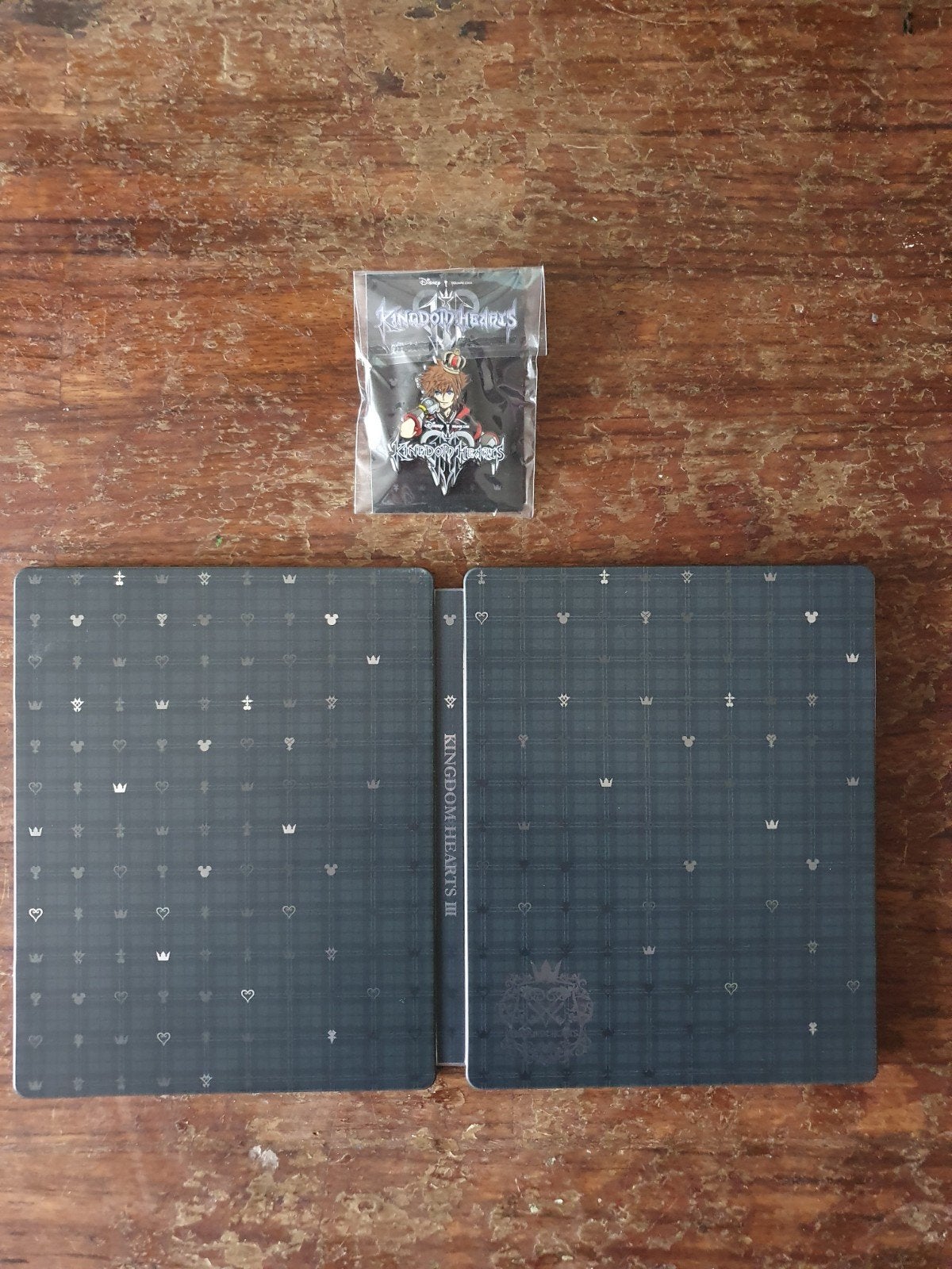 kingdom hearts steelbook + pin, Ophalen of Verzenden
