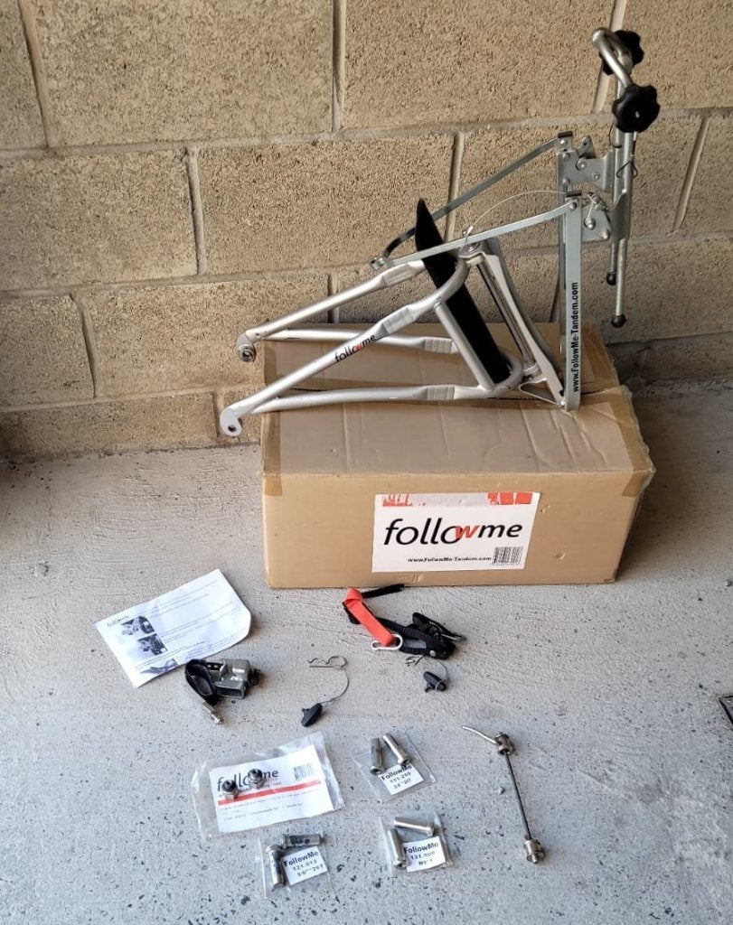 Follow me, Vélos & Vélomoteurs, Accessoires vélo | Remorques, Comme neuf, Autres types, Enlèvement