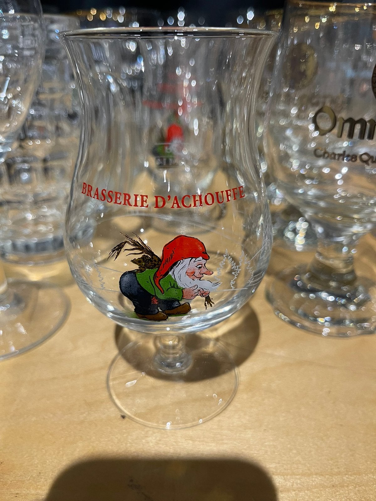 Chouffe glazen, Ophalen, Nieuw