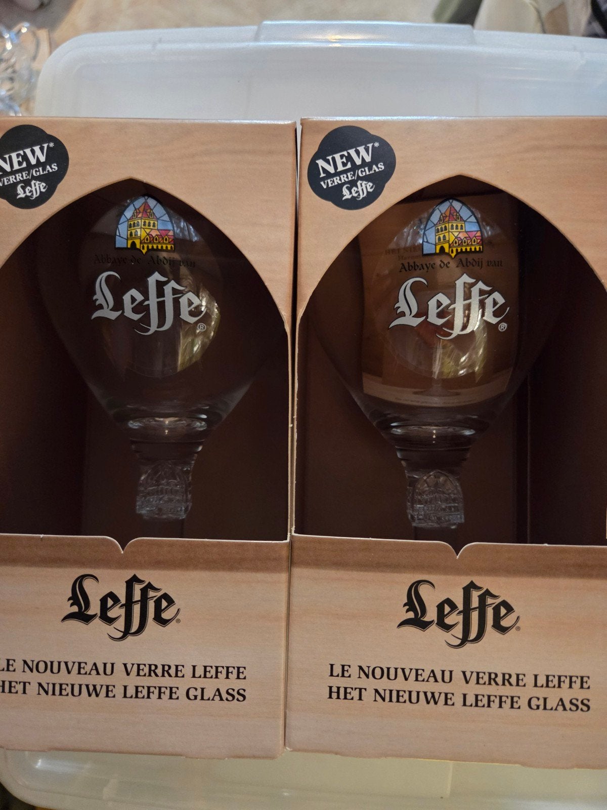 Leffe glazen, Verzamelen, Ophalen of Verzenden, Nieuw, Leffe