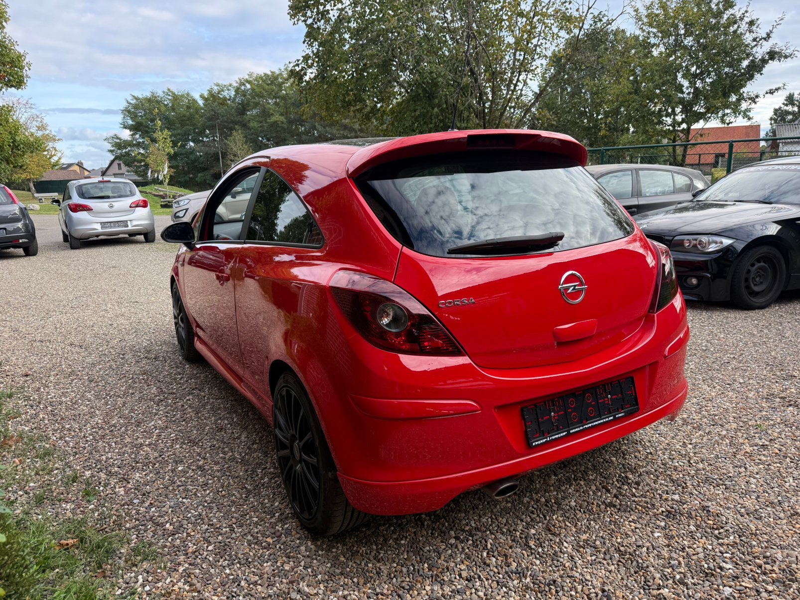 Opel corsa d opc line black edition