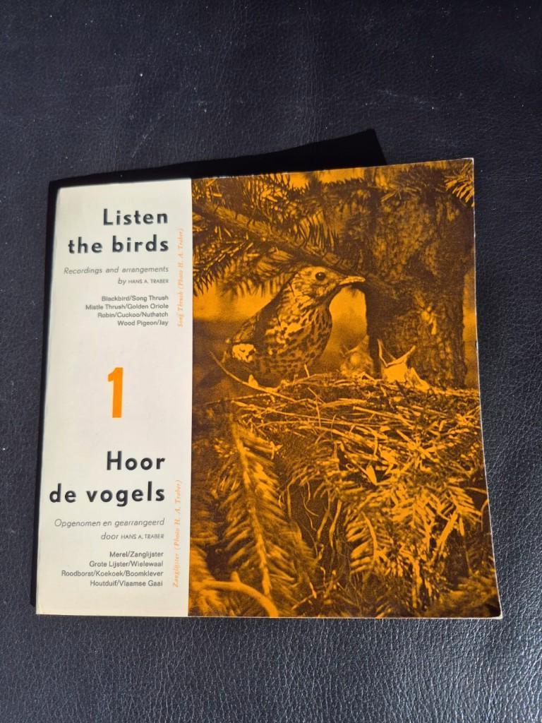hoor de vogels - listen the birds  vinyl  collectie, Overige genres, 7 inch, Single, Ophalen of Verzenden
