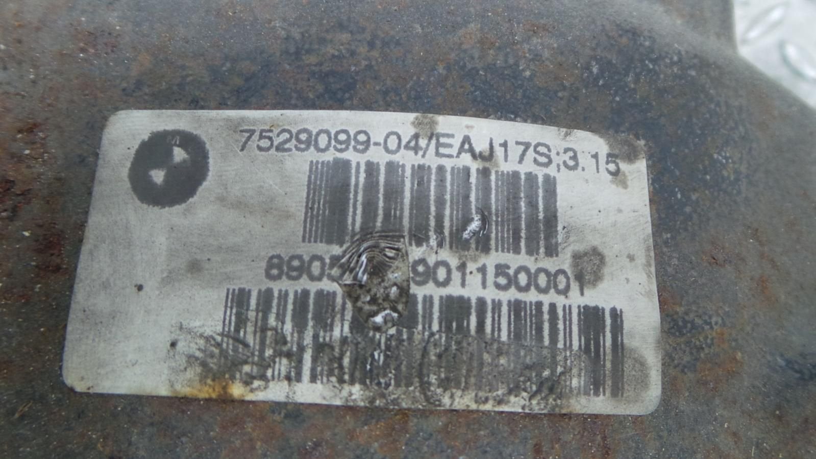 BMW 3 SERIES DIFFERENTIEEL / CARDAN 2006, Ophalen of Verzenden, Gebruikt, Stiba lid