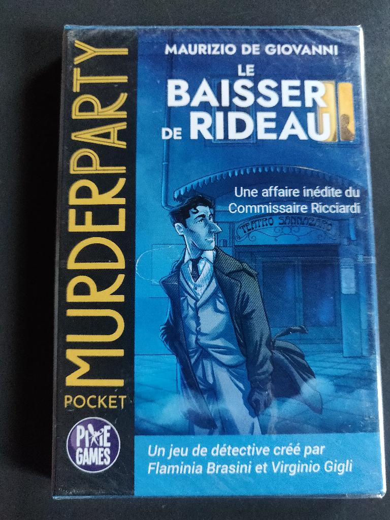 Jeu Murder Party Pocket : Le Baisser de Rideau, Hobby en Vrije tijd, Gezelschapsspellen | Overige, Nieuw, Vijf spelers of meer