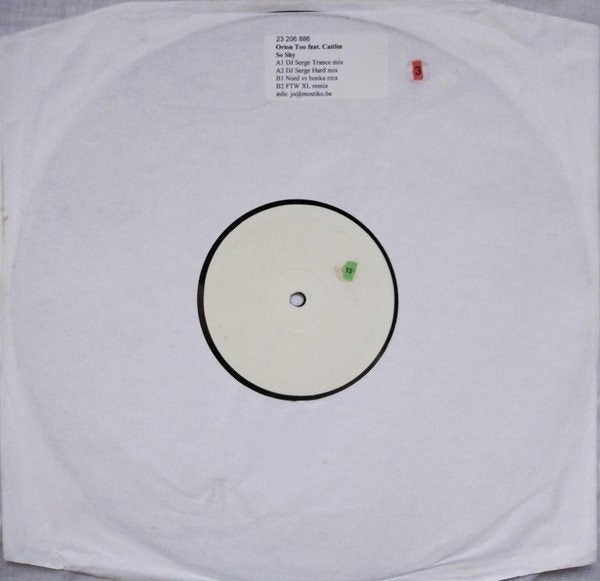 Orion Too Feat. Caitlin - So Shy, Ophalen of Verzenden, Nieuw in verpakking, 12 inch, Trance
