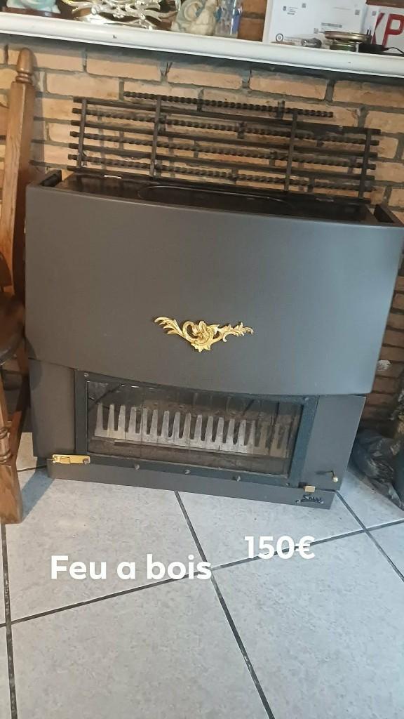 Poêle à bois, Huis en Inrichting, Kachels, Ophalen, Gebruikt, Houtkachel, Vrijstaand