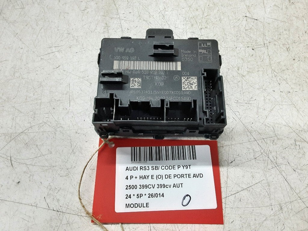 UNITE ELECTRONIQUE Audi RS 3 Sportback (8YA) (5Q0959592F), Auto-Union-Straße  1,
85057  Ingolstadt, DE, Info@audi.de, Audi, Utilisé