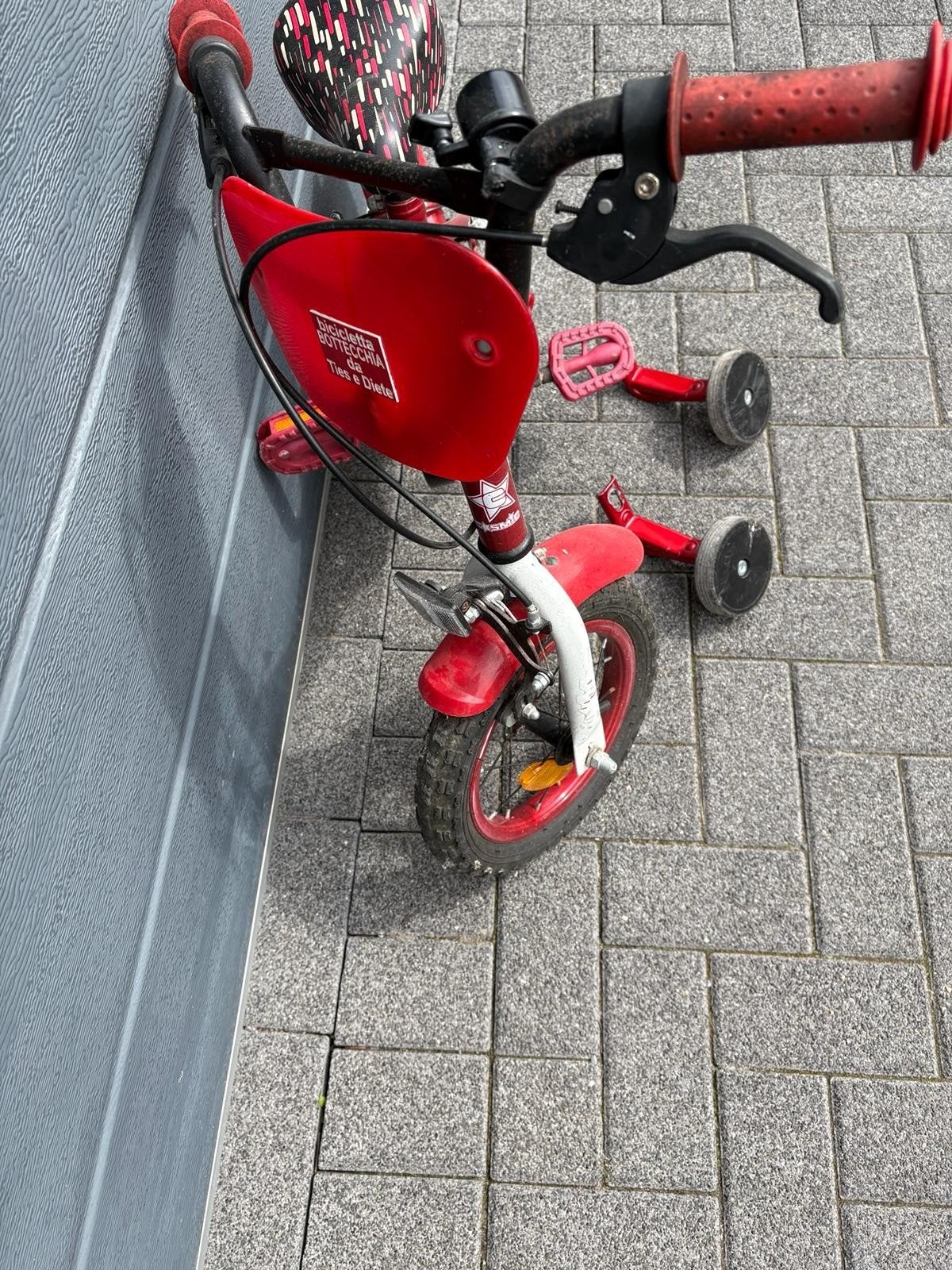 Kinderfiets, Ophalen