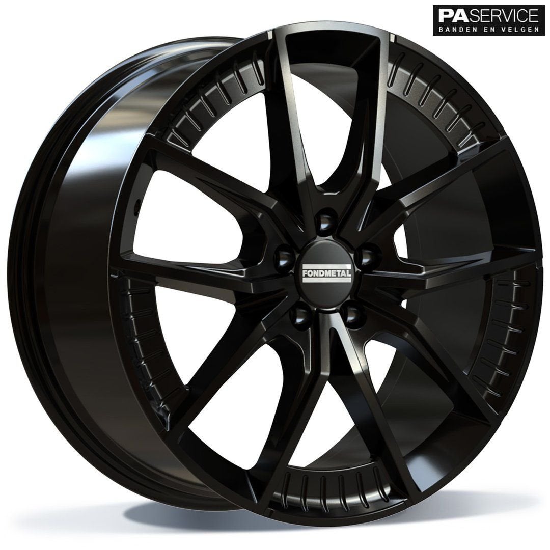 Nieuw 21 inch Gloss Black AUDI A6 C9 zomerset incl Hankook, Auto-onderdelen, Banden en Velgen, Velg(en), -, -, Nieuw