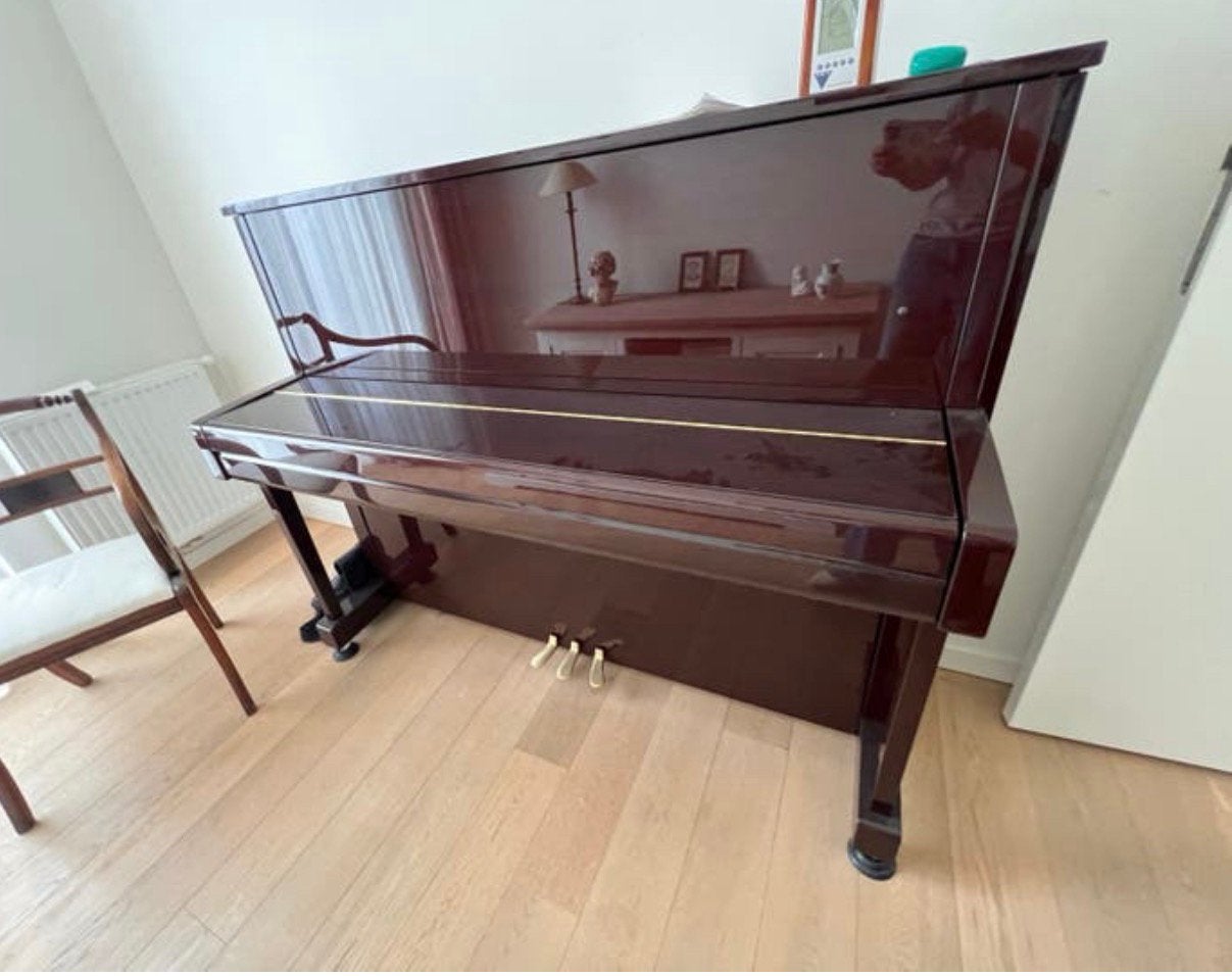 Yamaha B3 akoestische piano, Muziek en Instrumenten, Piano's, Ophalen, Piano, Hoogglans