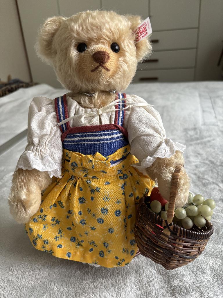 Steiff - Bis de fête de mariage (2 ours), Collections, Ours & Peluches, Enlèvement ou Envoi, Comme neuf, Ours en tissus, Steiff