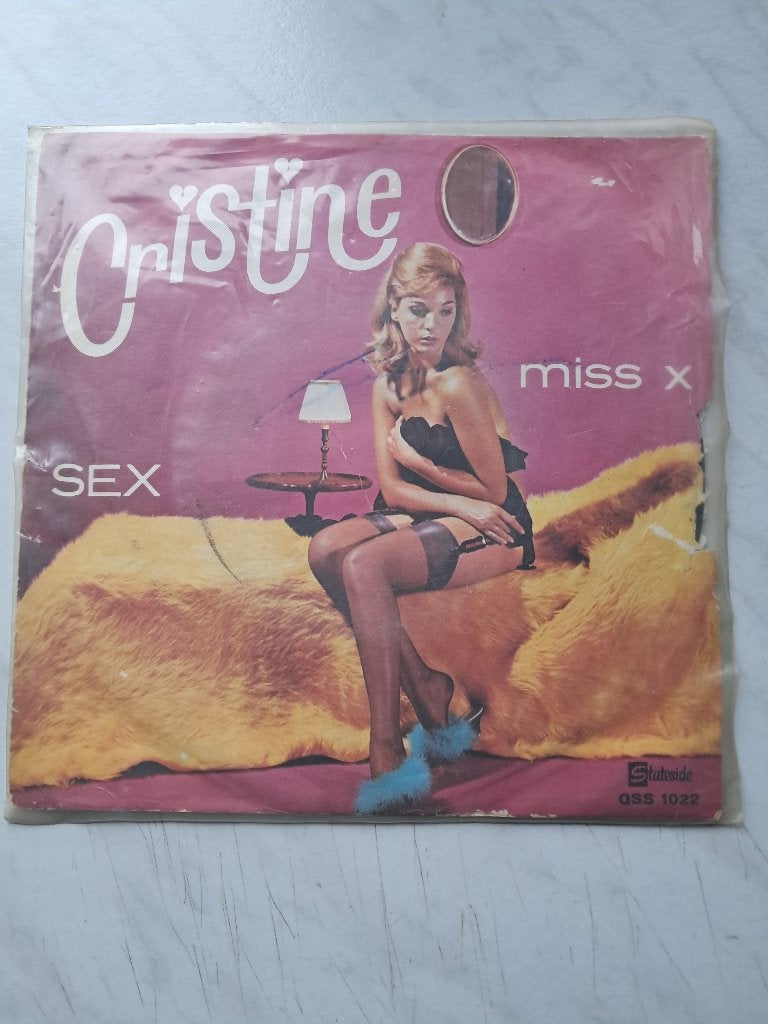 Miss X : Cristine / Sex (7")  Jazz easy listening, CD & DVD, Enlèvement ou Envoi, Jazz