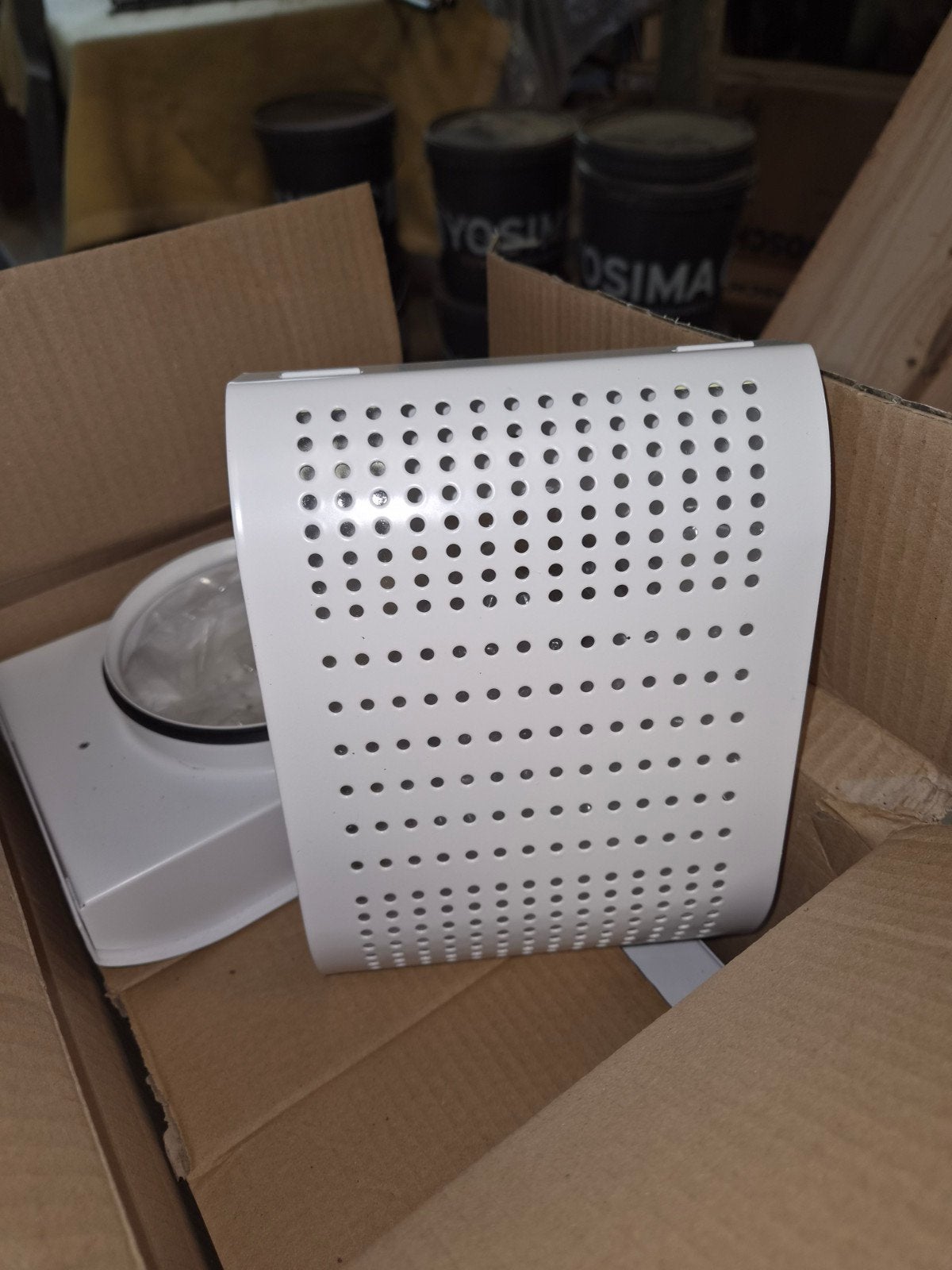 4 bouches de ventilation (VMC) 125 mm de diamètre, Enlèvement