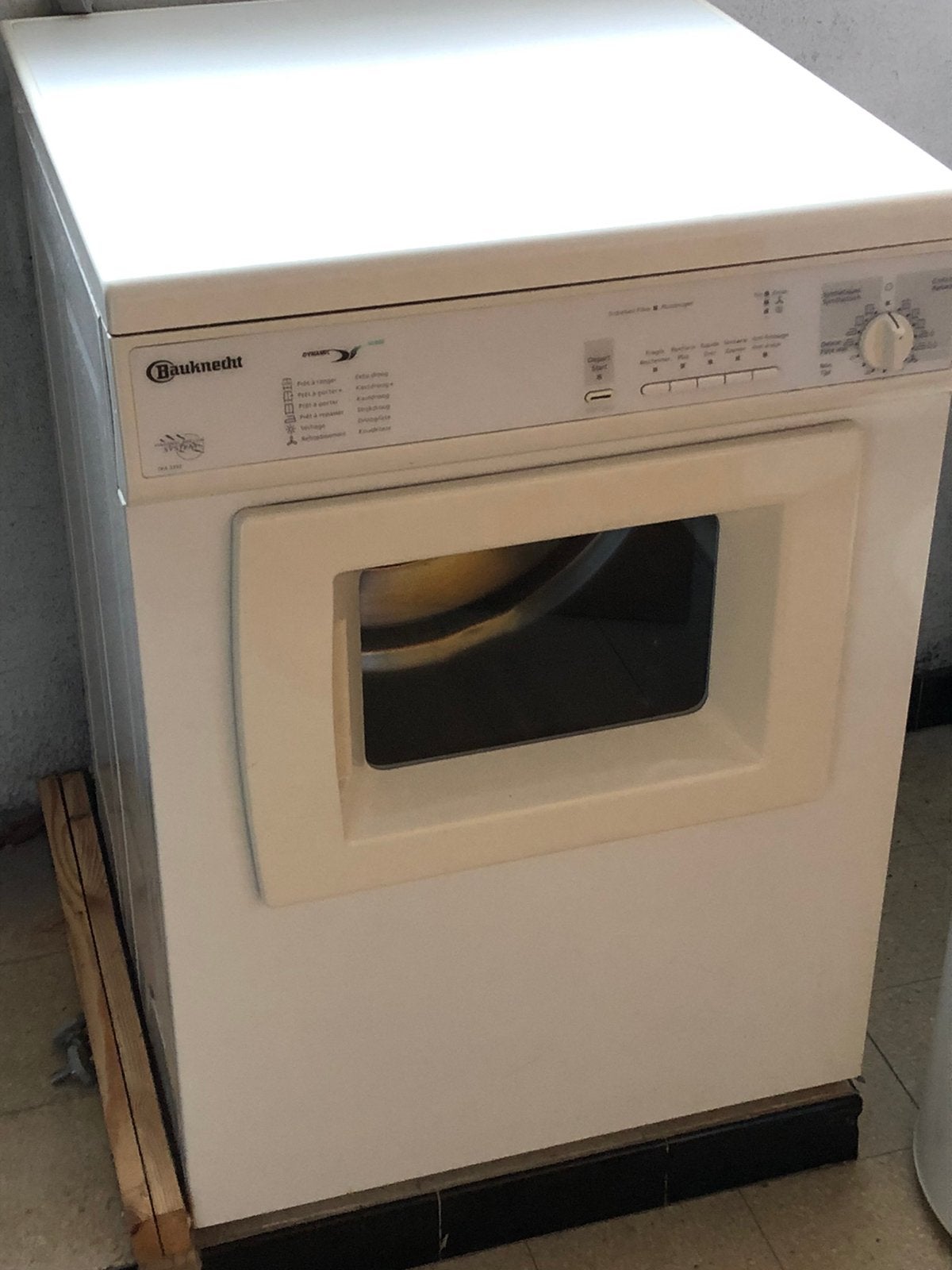 Bauknecht Droogmachine, Elektronische apparatuur, Ophalen, Zo goed als nieuw, Condens