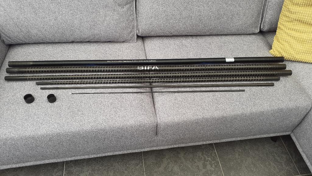 Visstok Bifa Carp Chaser, Enlèvement, Ligne fixe
