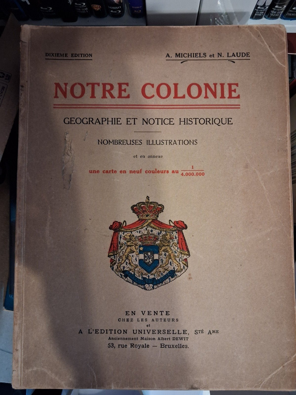 Notre Colonie : Geographie et notice historique, Livres, Histoire nationale, Envoi
