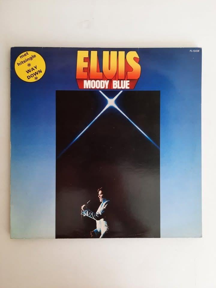 lp moody blue elvis presley nederlandse persing, Cd's en Dvd's, Ophalen of Verzenden, Gebruikt, Rock-'n-Roll